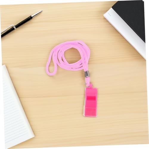 Set de 6 silbatos deportivos rosas para entrenadores miniatura 5