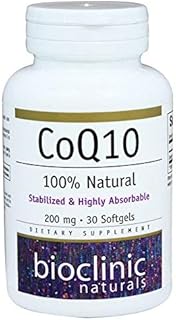 Bioclinic Naturals - CoQ10 200 mg. - 30 Softgels