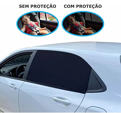 MARIAH FLOR HOME - 01 Capa Protetor Vidro Carro Solar Anti Vento Crianças Pets Janela Carro - Tapa S