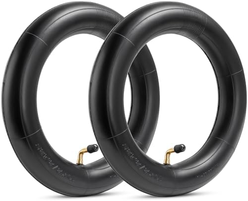 StaiBC Heavy-Duty 10X2 Scooter Tubes Thicker 40% 10x2.125 Inner Tube Compatible with 10x1.90 10x1.95 10 x 2.0 10 x 2.125 54-152 Most E-Bike Tire Tube Electric Scooter Tubes 2-Pack