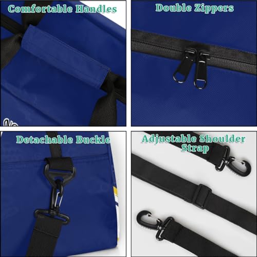 Personalized Cheerleader Bag Dance Bag for Girl, Overnight Duffel Bags Cheerleader for Kids Personalized Sport Gym Bag, Gymnastics Duffel Bag -Glittle Cheerleading Gifts4