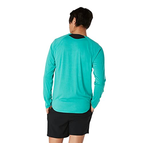 Image of Speedo Men's UV Swim Shirt Basic Easy Long Sleeve Regular Fit