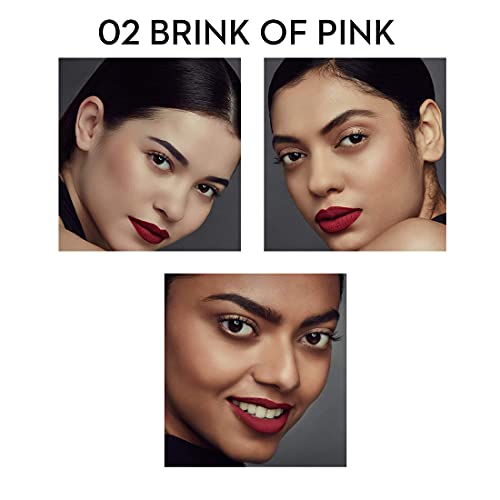 Image of SUGAR Cosmetics Smudge Me Not Liquid Lipsticks for Women | Transferproof & Waterproof | Lasts 12+ Hours | Matte Lipstick | 1.1ml - 02 Brink Of Pink