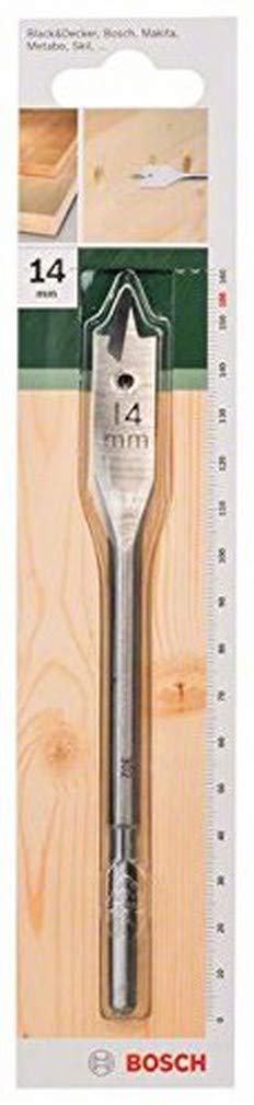 Bosch 1x Spade Bit (for softwood, Medium-Hard Wood, Hex, Ø 14,0 mm, Accessory Drill Driver)