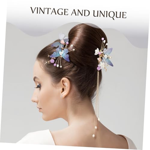 Épingles à cheveux chinoises en coffret de couvre-chefs à offrir pour Noël
