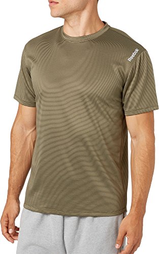 T-shirt Reebok homme évite la transpiration avec son tissu léger rayé S
