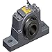 Sealmaster USRB5520E-307, Two Bolt Pillow Block Roller Bearing, 3.4375"