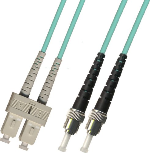 50M - Singlemode Duplex Fiber Optic Cable (9/125) - SC to ST