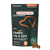 VetriScience Ultimate Strength Hip & Joint Supplement for Dogs, GlycoFlex Plus – MSM, Chondroitin & Green-Lipped Mussel Chews for Mobility, Flexibility, Comfort & Support, Duck Flavor, 60 Cnt