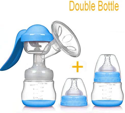 Q-JING - Bomba de leche manual 2 unidades