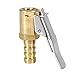 Produktbild VORCOOL 6 mm Anschluss Reifen Ventil des Reifens des Luftpumpe Inflator Schlauch-Anschluss für Reparatur (Gold)