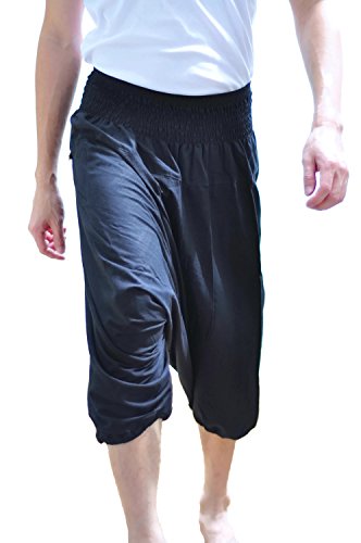 Siam Trendy Men's Japanese Style Pants One Size All Brown3