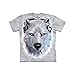 The Mountain Kids White Wolf DJ T-Shirt