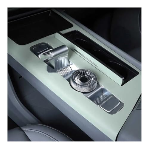 Cuero consola central Baic Bj30 modificación elegante panel de cambios coche 5