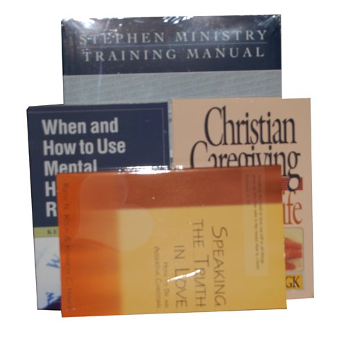 Stephen Ministry Training Manuals (2 Volumes, Modules 1-25, Includes Christian Caregiving: a Way of Life, Speaking the Truth in Love, and When and How to Use Mental Health Resources)