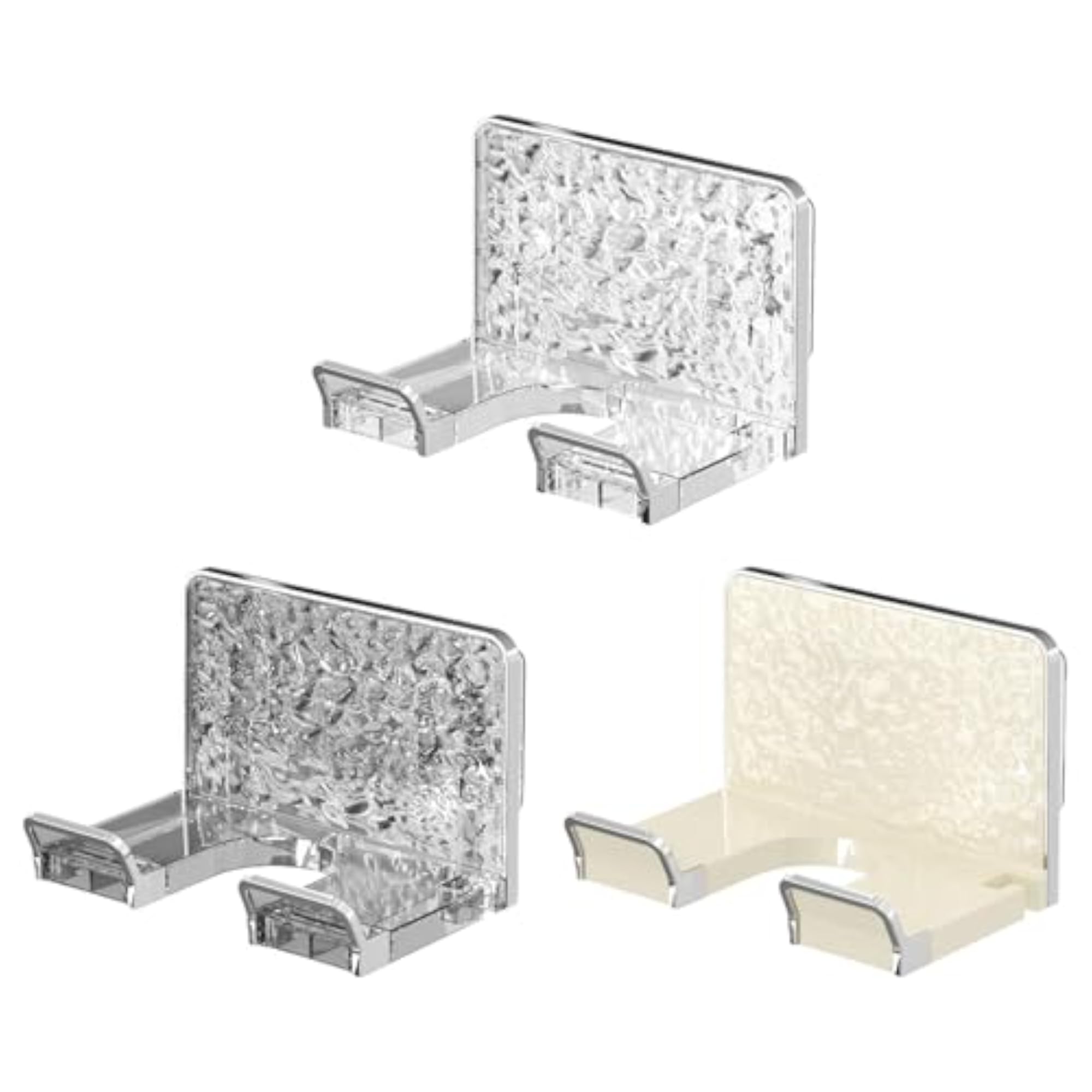 Single Tier Wall Mount Hair Dryer Rack, No Drilling
