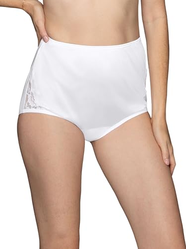 Image of Vanity Fair Women's High Waisted Underwear, Full Coverage Ladies Panties, Perfectly Yours Briefs