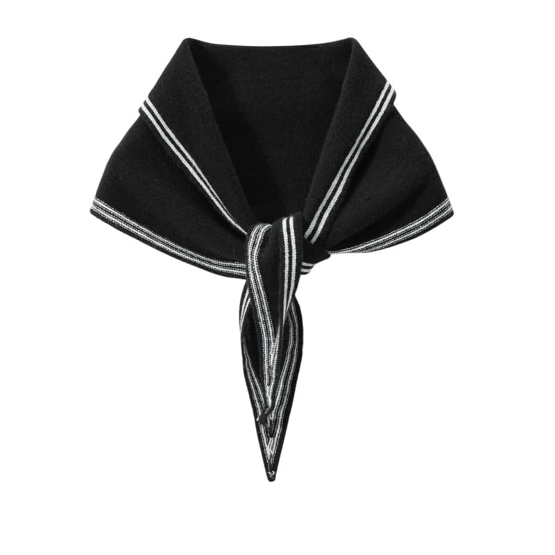 Scialle Donna Elegante Scialli E Mantelle Di Lana Per Donna Morbida Sciarpa Di Cashmere Scialle A Triangolo A Righe Alla Moda Inverno Caldo Scialle A Spalla Mantello Da Donna Spalla Prote