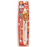 サンエックス(San-X) リラックマ ｢リラックマ×ミスタードーナツ｣ マスコット付フリクションボールスリム3C リラックマ PR13801 H145×13φ