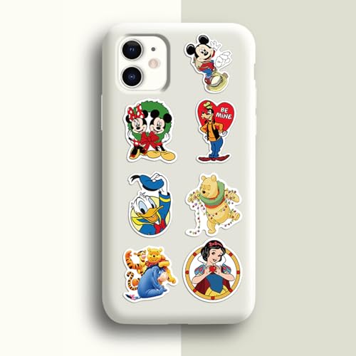 100Pcs Hot Disney Princess Stickers for Water Bottle Cup Laptop Guitar Car Motorcycle Bike Skateboard Luggage Box Vinyl Waterproof Graffiti Patches JKT