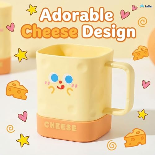 Image of FunBlast Milk Mug for Kids - 410 Ml; Unbreakable Mug for Kids, Milk Mugs for Kids Unbreakable - Milk Drinking Cup for Kids (Pack of 1)