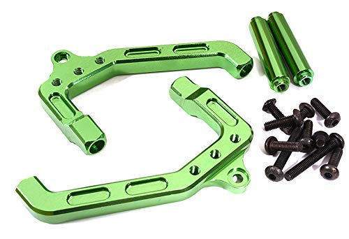 Integy CNC-Machined Aluminum Tube Frame Shock Mount Rear Für Axial Wraith 2.2 – Eloxiertes Aluminium-Upgrade Für Bessere Performance & Optik