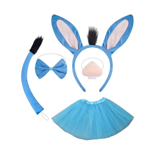 Conjunto De Vestuario De Animales Niños - Tails De Animales Para Niños | Traje De Juego De Rol Criatura Salvaje, Ropa De Fiesta Temática Del Zoológico, Equipo De Juegos De Pretend Para Niños Pequeños,
