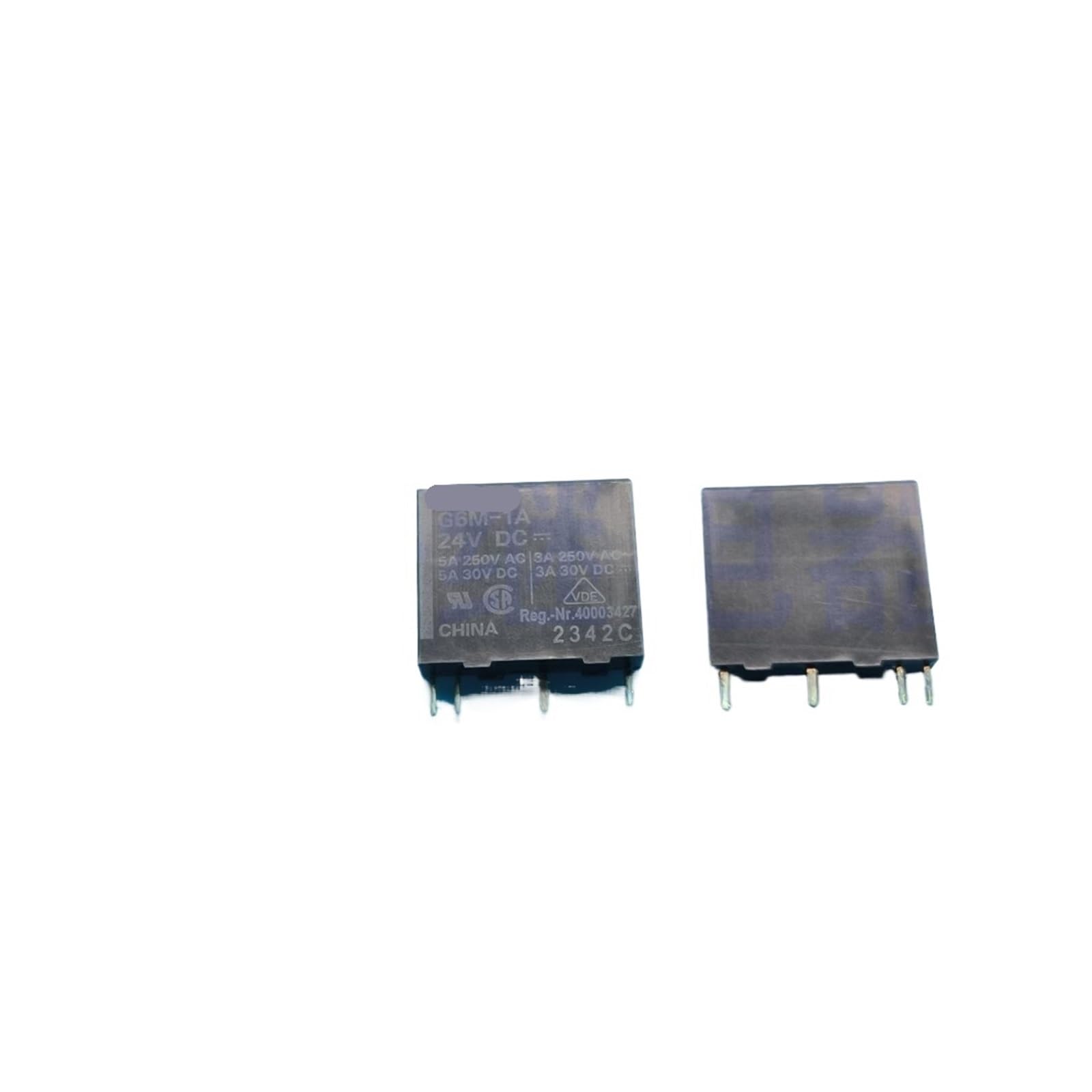 Relé G6M-1A 24VDC con alta capacidad de conmutación estable en PCB 3