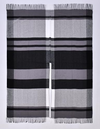 AONTUS Shawls Wraps Poncho Cardigan Cape Knitted Cover Ups Vintage Scarfs Sweater for Womens2