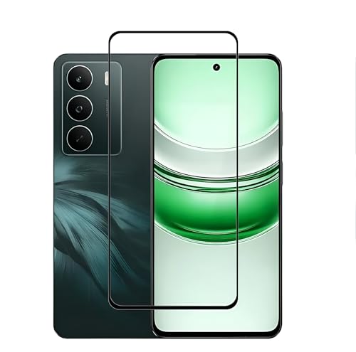 Image of MoCoTech HD+ Edge-to-Edge Tempered Glass for Realme C75 5G / Realme C75X 4G - Full Screen Protector, 9H Hardness, Anti-Scratch, Bubble Free, Case Friendly, Ultra Clear with Easy Installation Kit