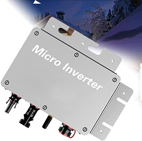 RsFiL 350W Micro Solar Panel Inverter Micro Grid Inverter WiFi Photovoltaic Solar System Pure Sine Wave AC Voltage Automatic Identification 350W-110V (110v)