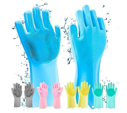 IONIX Silicone Hand Gloves, Gloves for Dish Washing, Kitchen gloves, Gloves for Cleaning, Pack of 01 (B08PFR8SMJ) Amazon Price History, Amazon Price Tracker
