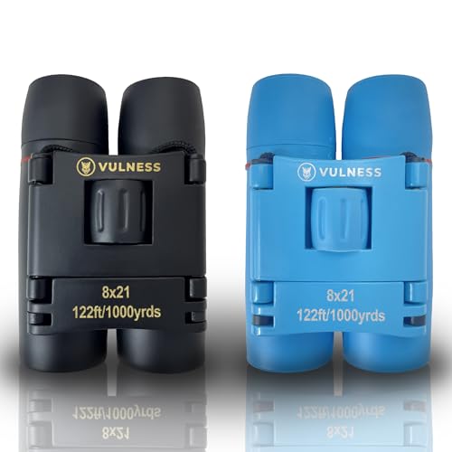 Binoculares compactos 8x21 para adultos y niños miniatura 1