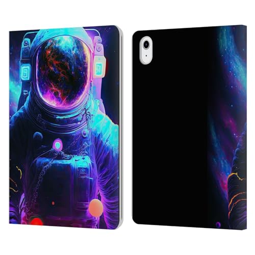 Étui Portefeuille iPad Air 11 Évite les Rayures et Chocs Motif Astronaute