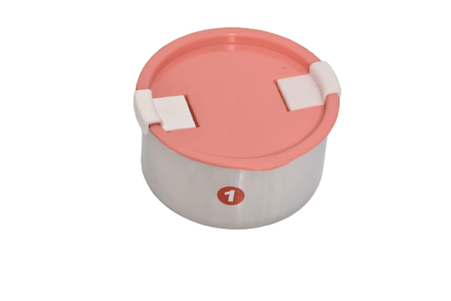 Office Lunch Box I Steam Airlock Steel Tiffin Box I Height 2.25 Inches I Width 4.25 Inches