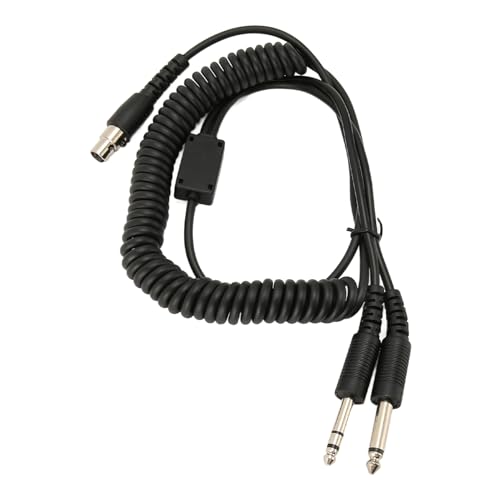 Adaptador Cable XLR 5 Pin a Doble Enchufe GA para Auriculares miniatura 3