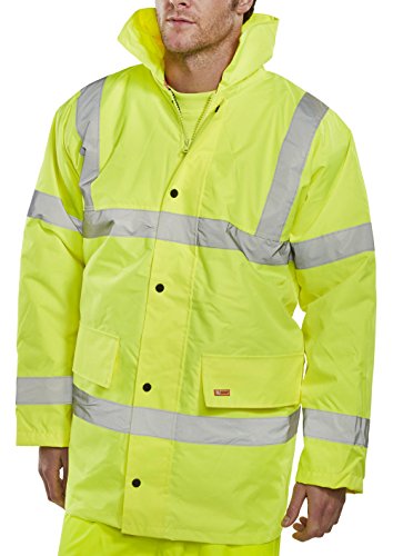 Veste de circulation haute visibilité jaune pour sécurité routière
