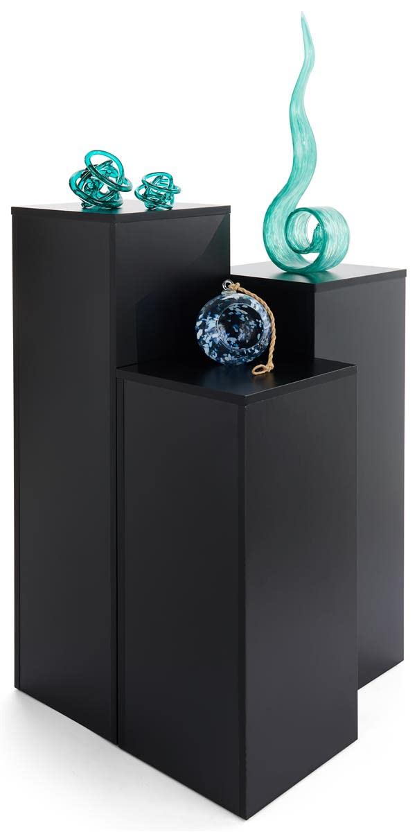 Amazon.com: Displays2go Set of 3 Portable Pedestals for Floor