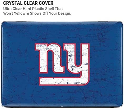 Skinit Case + Skin Compatible with MacBook Pro 15in (2016-19) - Officially Licensed NFL New York Giants Distressed Design