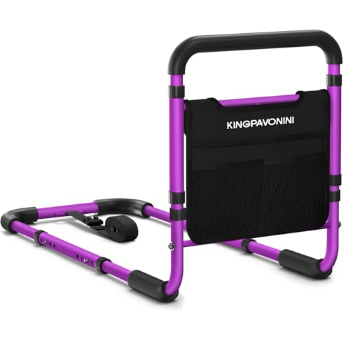 Image of KingPavonini Bed Rails for Elderly Adults Safety, 380 LBS, Model BM03-1