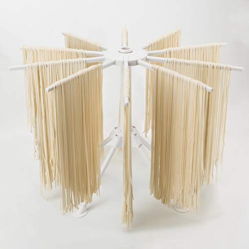TANBURO Secador de Pasta Estante de Secado de Pasta Fideos Spaghetti Plegable para Cocina
