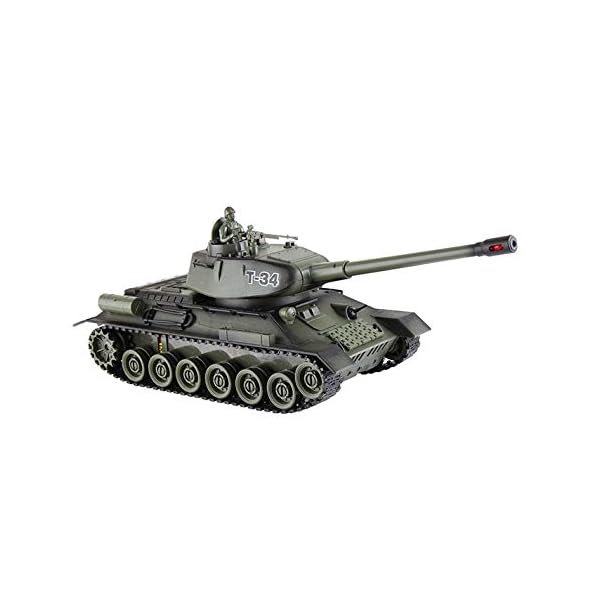 s-ideeÂ® Battle Panzer 99809 1:28 mit integriertem Infrarot Kampfsystem 2.4 Ghz RC R/C – Bild 3