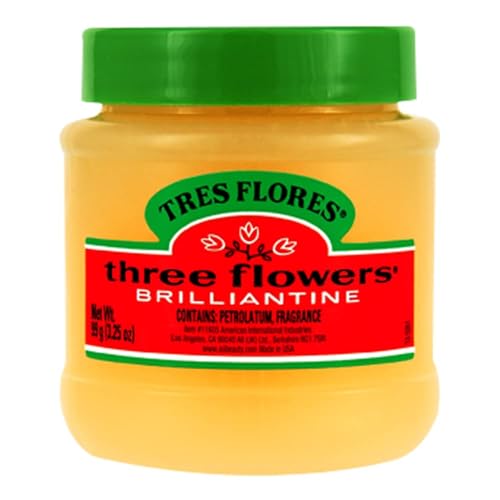 TRES FLORES Three Flowers Brilliantine Pomade 3.25oz/99g