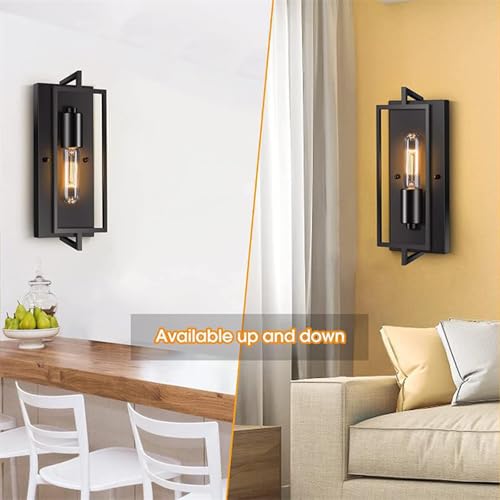 Lámpara de pared E27 industrial para iluminar rincones oscuros en cocinas 3
