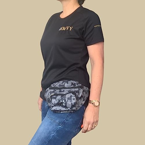 Dog Walkers Walker Bumbag with Adjustable Waist (Grey) - Image 2