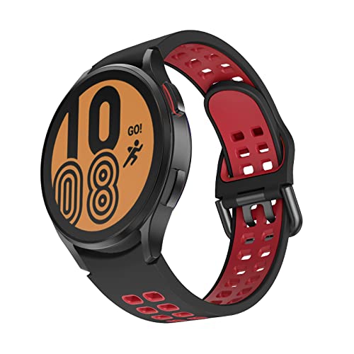 OVERSTEP Compatible con Samsung Galaxy Watch 4 Correa 40 mm 44 mm Cover