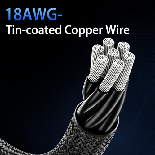 Adaptador de alimentación CPU 8 pin COMeap Cable 34 cm miniatura 7