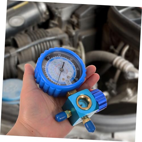 Veemoon Medidores De Climatização Manômetro Do Medidor De Pressão Múltiplo Medidor De Pressão De Rec