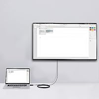 Amazon Basics HDMI-(Quelle)-auf-VGA-(Display)-Kabel, Unidirektional, Stecker auf Stecker, 1080P, Vergoldet, 1,8m, Schwarz (2er-Pack) – Ansicht 6