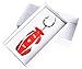 Topfit Silicone Key Cover for The Tesla Model X P90d(Black Red 2 of Set)